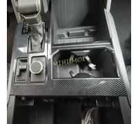 LHD Auto In Fibra di Carbonio Console Centrale Del Cambio Pannello Decorativo Copertura Trim Per Toyota Tundra 2022 2023 2024
