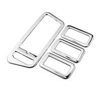 LHD Chrome Per VW Golf 7 Gti R Gte Gtd Mk7 4Pcs Alzavetri Auto Acciaio Silver