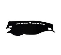 LHD Cruscotto Copertura Dash Zerbino Pad Per Per Creta IX25 2014 2015 2016 2017 2018 2019 Parasole Strumento Tappeto Parasole Cruscotto(Black Edge)