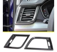 LHD In Fibra di Carbonio Cruscotto Laterale Air Vent Copertura Trim Per 2017-2024 Audi Q5 FY SQ5 Sportback 2023 2022 2021 2020 2019 2018