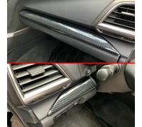 LHD Interni In Fibra di Carbonio Console Centrale Cruscotto Trim Accessori Per Subaru Forester SK 2019 2020 2021 2022 2023 2024