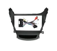 LHD Mascherina Autoradio 2 DIN Da 9 Pollici Con Lettore Multimediale Android Per HYUNDAI Per ELANTRA 2011-2016 QAQMHVCVB(Cable frame 2014-2016)