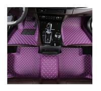 LHD Per Hyundai Per Equus Per Il Centenario 2009-2023 4 Posti Lungo Anti-slip Accessori Per Interni Auto Anti-fouling Tappetini Tappeto Protezione Tappetino(Purple)