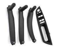 LHD RHD 4 Pezzi Set Maniglia Interna Porta Parti Di Ricambio Per X5 X6 E70 E71 2007-2013 Copertura bracciolo(RHD Black)