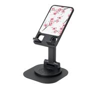 LHDGBNV Cherry Blossom Supporto per telefono cellulare con angolo regolabile in altezza girevole a 360°, portatile, pieghevole, accessorio da ufficio compatibile con tutti i telefoni cellulari e