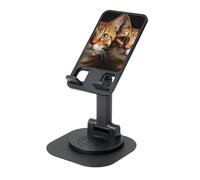 LHDGBNV Gatti Supporto per telefono cellulare con angolo di altezza regolabile a 360° Supporto per telefono portatile pieghevole da scrivania accessori da ufficio compatibile con tutti i telefoni