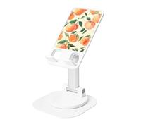 LHDGBNV Peach Supporto per telefono cellulare con angolo di altezza regolabile a 360° Supporto per telefono portatile pieghevole da scrivania accessori da ufficio compatibile con tutti i telefoni
