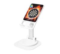 LHDGBNV Supporto per telefono cellulare con angolo di altezza regolabile a 360° Supporto per telefono portatile pieghevole da scrivania accessori da ufficio compatibile con tutti i telefoni cellulari