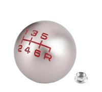 Lhdktee Auto Cambio Shifter Pomello Adattatore M10 5/6 Velocità Con Pomello Del Cambio Automatico Manuale Ricambio A Sfera Rotonda Universale(6 Speed-champagne)