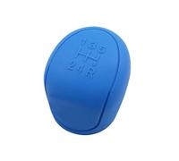 Lhdktee Auto Cambio Shifter Pomello Copri Pomello Del Cambio A 5 Marce Per Auto Per Focus MK3 MK2 Per C-MAX Per Fiesta Per Ranger Per Galaxy Accessori In Silicone(Blu)