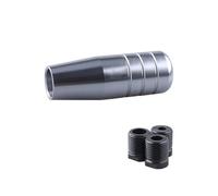 Lhdktee Auto Cambio Shifter Pomello Pomello Del Cambio Universale In Alluminio Da 9 Cm Manuale Trasmissione Estesa(Grey)