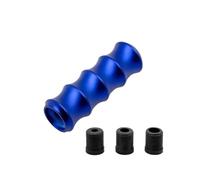 Lhdktee Auto Cambio Shifter Pomello Pomello Del Cambio Universale In Lega Alluminio Accessori Ricambio Per Interni Auto(Blu)