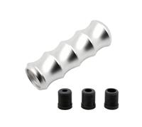 Lhdktee Auto Cambio Shifter Pomello Pomello Del Cambio Universale In Lega Alluminio Accessori Ricambio Per Interni Auto(Silvery)
