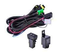 Lhdktee Fendinebbia Per Per CR-V Accessori Kit Indicatore Interruttore Presa Cablaggio Fendinebbia Per Auto 12V