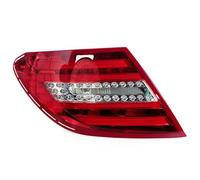 Lhdktee Luminose Impermeabili Indicatori Per Benz W204 C180 C200 C220 C260 C280 C300 2011 2012 2013 2014 2049060503 LED Paraurti Posteriore Lampada Coda Luce Segnale Arresto(Only Left)