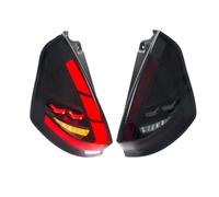 Lhdktee Luminose Impermeabili Indicatori Per Fiesta MK7 Hatchback 2008-2017 Sequenziale Indicatori Di Direzione Freno Nero Posteriore Lampade Montaggio Luci Coda A LED