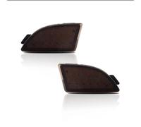 Lhdktee Luminose Impermeabili Indicatori Per Mazda 3 Per Axela BM BL 5D Hatchback Unction Fendinebbia Posteriori 2pc LED Paraurti Riflettore Coda Freno Stop Luce(Smoked Lens)