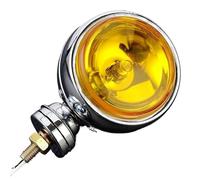 Lhdktee Moto LED Fendinebbi Per Cafe Racer Bobber Chopper Cruisers Touring Motocicletta Faretti Illuminazione Fendinebbia Fari(STYLE A)