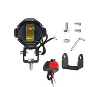 Lhdktee Moto LED Fendinebbi Per Motociclette, Fari, Fendinebbia, Accessori, Lampada Ausiliaria Per Assistenza Fuoristrada(1 Light)