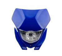 Lhdktee Moto LED Fendinebbi Per WRF250 400 426 450 WR250 WR450 YZ YZF TW TTR Moto Motocross Faro Piastra Carenatura(Blu)