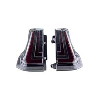 Lhdktee Per Toyota Per Prado150 Per FJ150 2010-2020 Auto Fanale Posteriore A LED Corsa E Jogging Lampada Freno Reverse Dinamica Segnale Girata Alloggiamento Fanale Posteriore(18-20 smoky)