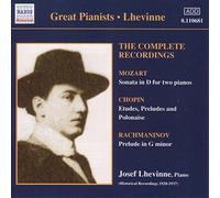 Lhevinne Joseph Pf - Josef Lhevinne: The Comp. Recording