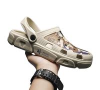 LHEZXS Ciabatte estive Scarpe Croc Da Uomo Estate Esterna Antiscivolo Morbido Bottom Toe Pantofole Da Spiaggia Da Uomo-B-42