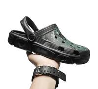 LHEZXS Ciabatte estive Scarpe Croc Da Uomo Estate Esterna Antiscivolo Morbido Bottom Toe Pantofole Da Spiaggia Da Uomo-A-44