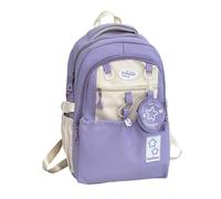 LHEZXS Zaini e Borse Scolastiche Lo Zaino per Il College Si Adatta A Uno Zaino per La capacità del Laptop da 16 "per Gli Studenti delle Scuole Elementari.-Viola