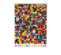 LHHJF LJHFA Affiche Graffiti de Gerhard Richter Style de Mode Art Mural Gerhard Richter Peinture et Impressions de décoration intérieure 40x60cmx1 Sans Cadre