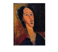 LHHJF LJHFA Amedeo Modigliani Poster Classico Ritratto di Donna retrò Arte da Parete Amedeo Modigliani Dipinto su Tela e Stampe Decorazione per la Casa Immagine 40x60cm Senza Cornice