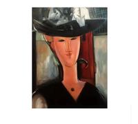 LHHJF LJHFA Amedeo Modigliani Poster estetici Figure Arte murale Amedeo Modigliani Pittura e Stampe Decorazione casa 40x60cm Senza Cornice
