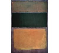 LHHJF LJHFA Classico Poster di Mark Rothko con giunzioni a Blocchi di Colore, Arte murale di Mark Rothko, Dipinto su Tela e Stampe, Arredamento Moderno per la casa, Immagine 50x70 cm Senza Cornice