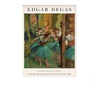 LHHJF LJHFA Edgar Degas Surrealismo Acquerello Poster Ballerina Arte della Parete Edgar Degas Tela Pittura E Stampe Home Decor Picture 50x70cm Senza Cornice