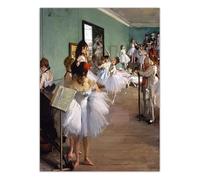 LHHJF LJHFA Edgar Degas Surrealismo Poster Girl Ballet Dancers Wall Art Edgar Degas Tela Pittura E Stampe Nordic Home Decor Picture 50x70cm Senza Cornice