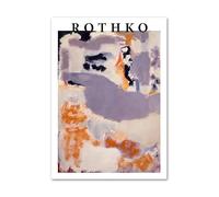 LHHJF LJHFA Famosi Poster della Mostra di Mark Rothko, Blocchi di Colore Astratti, Arte murale, Dipinti su Tela e Stampe di Mark Rothko, Decorazioni per la casa, 40x60 cm, Senza Cornice.
