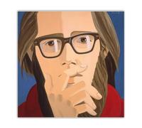 LHHJF LJHFA Famoso Poster di Alex Katz, Figura Astratta, Dipinto su Tela, Arte Moderna da Parete, Stampe di Alex Katz, Decorazione nordica per la casa e Il Soggiorno, 60x60cmx1, Senza Cornice.