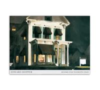 LHHJF LJHFA Famoso Poster di Edward Hopper, Dipinto su Tela, realismo, Edward Hopper, Arte murale e Stampe, Decorazione Moderna per la casa e Il Soggiorno, 40x60cmx1, Senza Cornice.