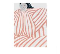 LHHJF LJHFA Famoso Poster di Sofia Lind Linee astratte Gonna Arte murale Sofia Lind Pittura e Stampe su Tela Nordic Home Record 40x60cm Senza Cornice