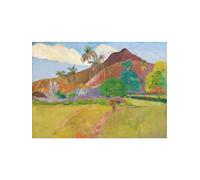 LHHJF LJHFA Famoso Poster Vintage di Paul Gauguin, Arte murale con Paesaggio, Dipinto su Tela e Stampe di Paul Gauguin, Decorazione per la casa, Soggiorno, 50x70 cm, Senza Cornice.
