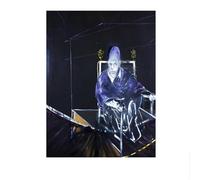 LHHJF LJHFA Francis Bacon Cubismo Poster Figura Astratta Arte Murale Francis Bacon Tela Pittura e Stampe Nordic Home Decor Immagine 50x70cmx1 Senza Cornice