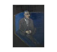 LHHJF LJHFA Francis Bacon Poster Nordico Astratto Uomo Corpo Arte da Parete Francis Bacon Tela Pittura e Stampe Decorazione per Casa Soggiorno Immagine 40x60cm Senza Cornice