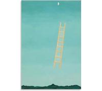 LHHJF LJHFA Georgia O'Keeffe Wall Art Georgia O'Keeffe Ladder to The Moon Poster Canvas Painting And Prints Modern Home Decor Quadro da Parete 40x60cm Senza Cornice