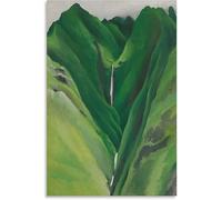 LHHJF LJHFA Georgia O'Keeffe Wall Art Poster Georgia O'Keeffe Red Canna Canvas Painting Georgia O'Keeffe Stampe Quadro Moderno per la Decorazione della Casa 40x60cm Senza Cornice