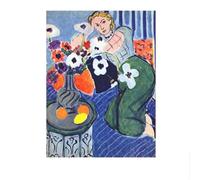 LHHJF LJHFA Henri Matisse Espressionismo Poster Ritratto di Una Donna Arte murale e Stampe Henri Matisse Tela Pittura Decorazione per la casa Immagine 40x60cm Senza Cornice