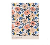 LHHJF LJHFA Henri Matisse Poster Estetico Moderno Fiori Vintage Arte Murale Henri Matisse Dipinto su Tela E Stampe per La Decorazione della Casa Immagine 40x60cm Nessuna Cornice