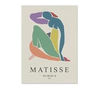 LHHJF LJHFA Henri Matisse Poster Estetico Ragazza Vintage Arte Murale Colorata Henri Matisse Dipinto su Tela E Stampe per La Decorazione della Casa Immagine 50x70cm Nessuna Cornice