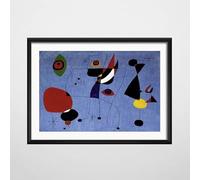 LHHJF LJHFA Joan Miro Surrealismo Poster Estetica Minimalista Arte Murale Joan Miro Tela Pittura e Stampe Nordic Home Decor Immagine 50x70cmx1 Senza Cornice