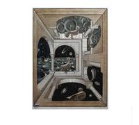 LHHJF LJHFA M.C. Escher Poster Classico Arte murale Astratta Moderna M.C. Escher Pittura e Stampe Quadro di Arredamento casa 40x60cm Senza Cornice