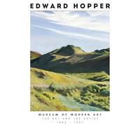 LHHJF LJHFA Manifesto della Mostra del Museo Edward Hopper Arte murale paesaggistica Pittura e Stampe su Tela di Edward Hopper Quadro di Arredamento Moderno 40x60cm Senza Cornice